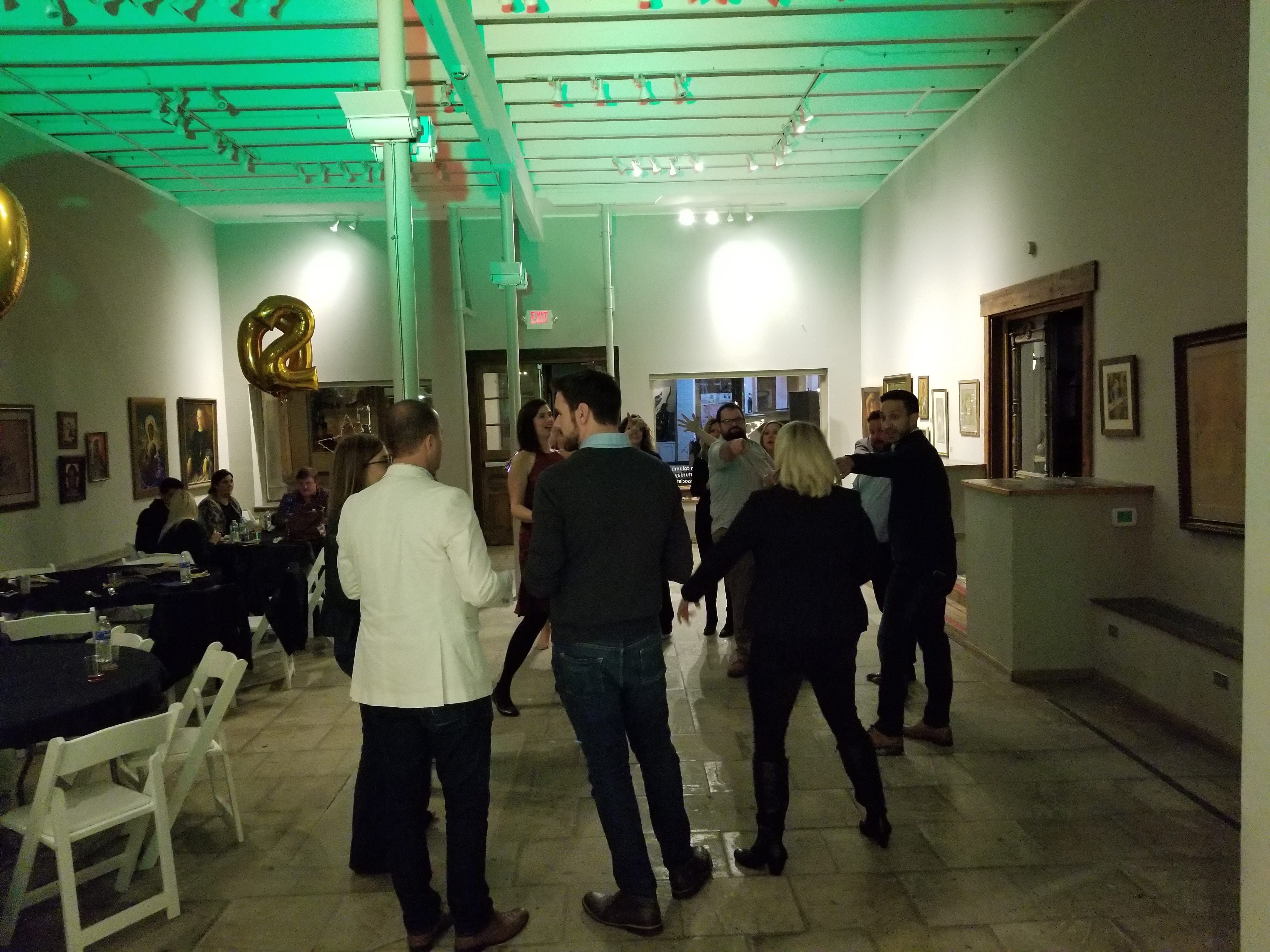 People Who Think Christmas Party at St. Tammany Art Association